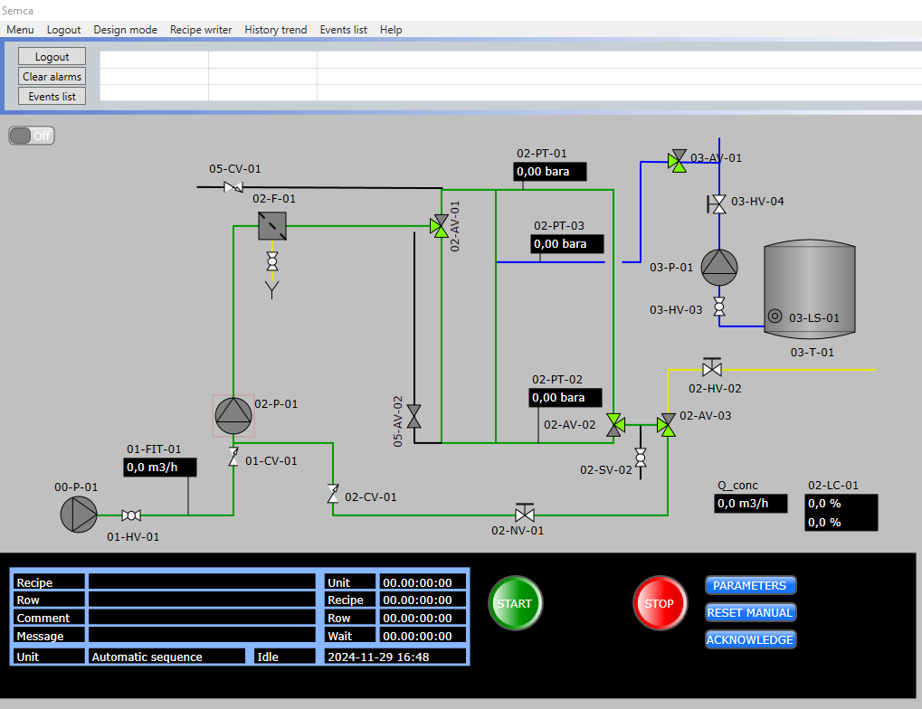 Semca Automation screenshot